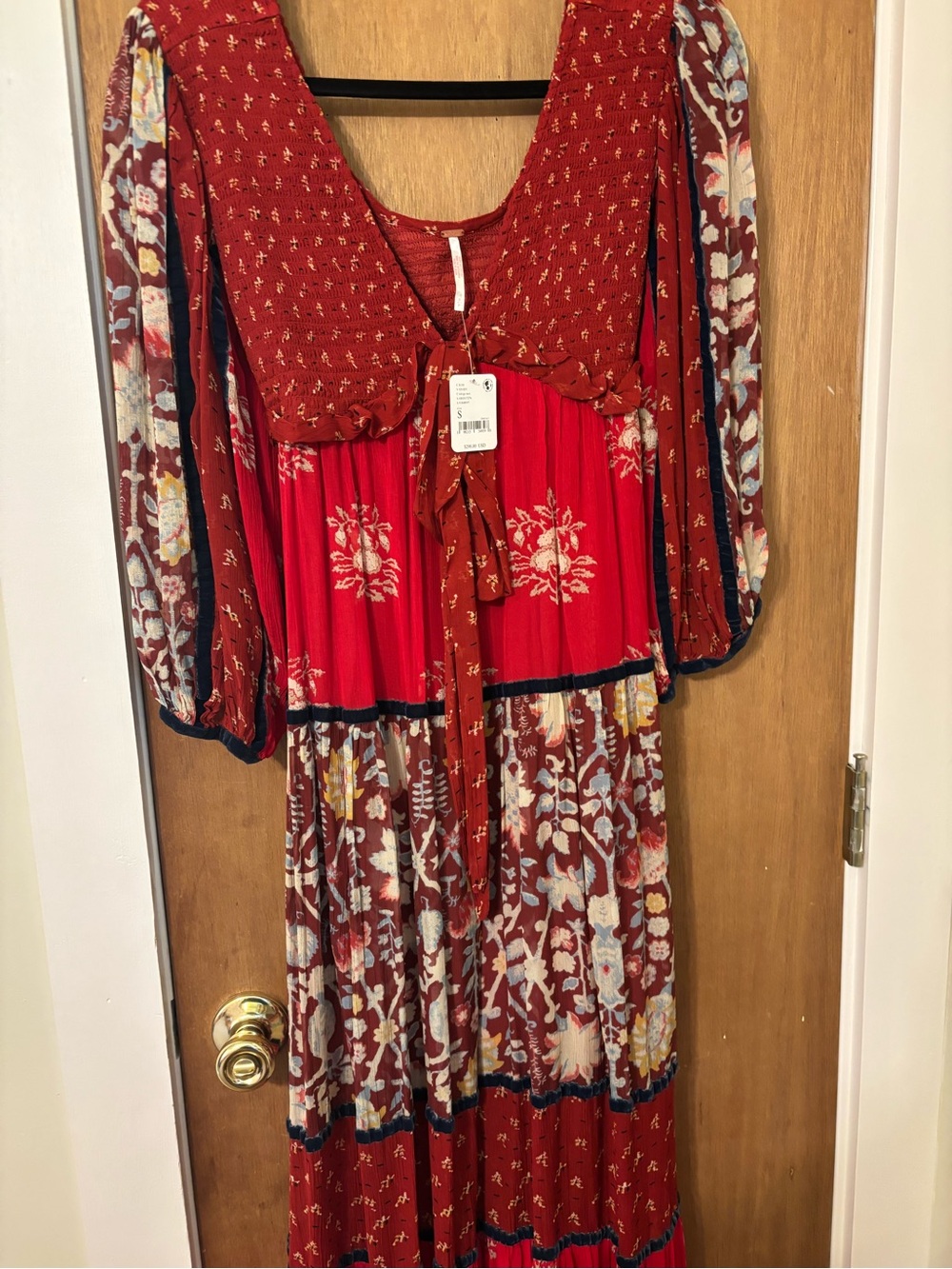 🆕Bnwt Free People *NWT* Free People Bali Laurel Maxi Dress - Picture 8 of 16